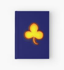Glowing Clover Hardcover Journal