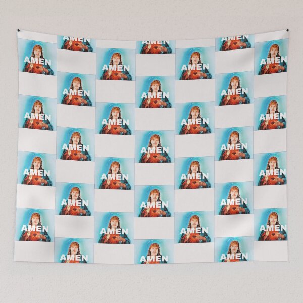 Item preview, drew jesus Sticker designed and sold by BrysonRosea.