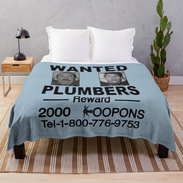 Item preview, Overcome The Enemy Wanted Plumbers Graphic For Fans designed and sold by Suicannout121.
