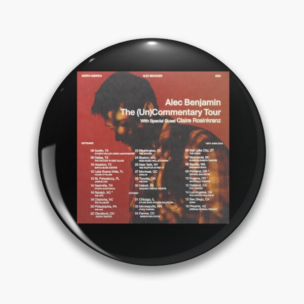 Item preview, Alec The (UN)Commentary Tour American Usa Summer 2022 designed and sold by sunid70.