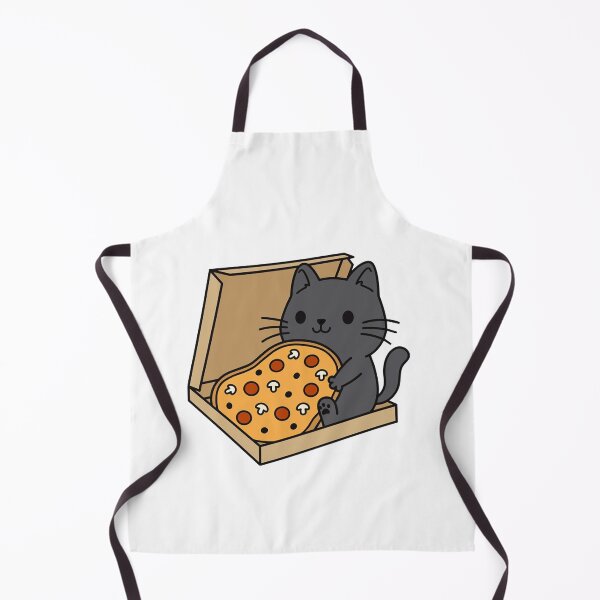 Item preview, Happy pizza eating cat animal designed and sold by Kelley0281.