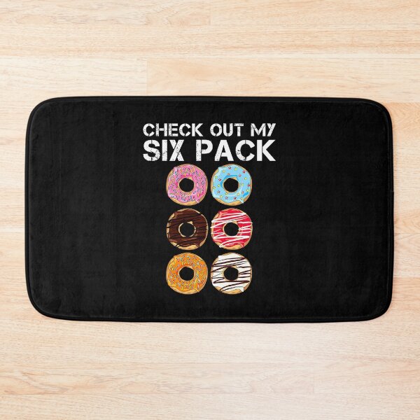 Item preview, Check Out My Six Pack Donut Funny Gym designed and sold by nwaja-art.