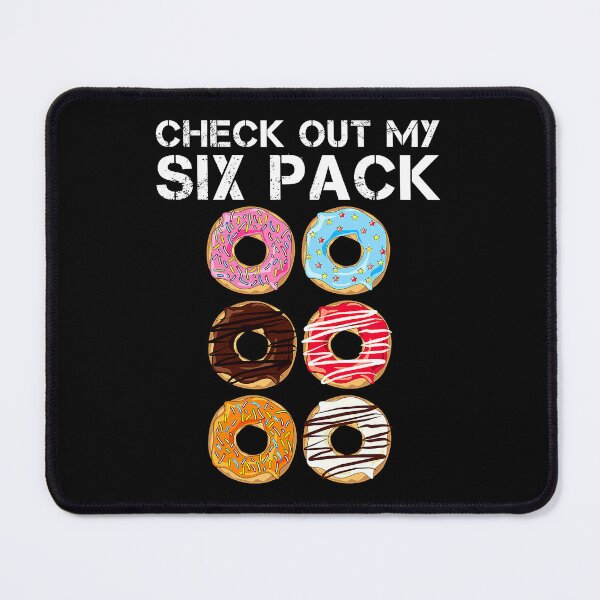 Item preview, Check Out My Six Pack Donut Funny Gym designed and sold by nwaja-art.