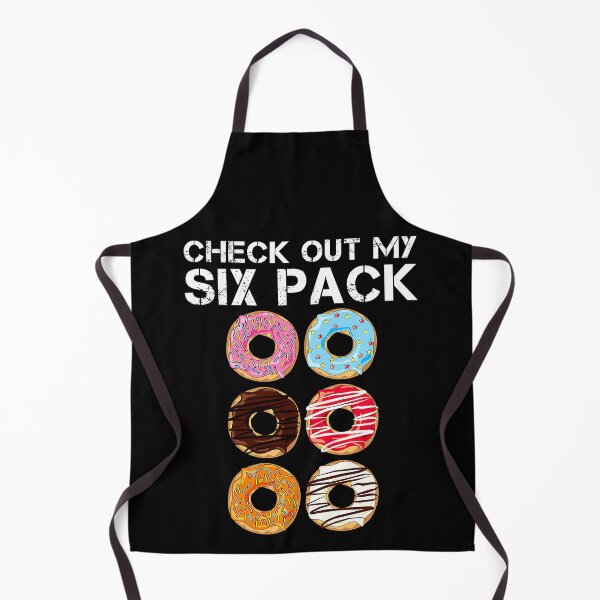 Item preview, Check Out My Six Pack Donut Funny Gym designed and sold by nwaja-art.