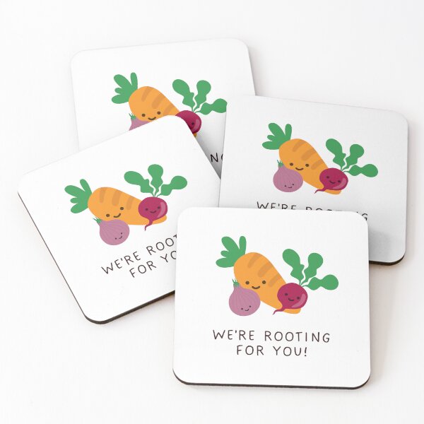 Item preview, We're rooting for you - encouraging friends designed and sold by CherieTree.