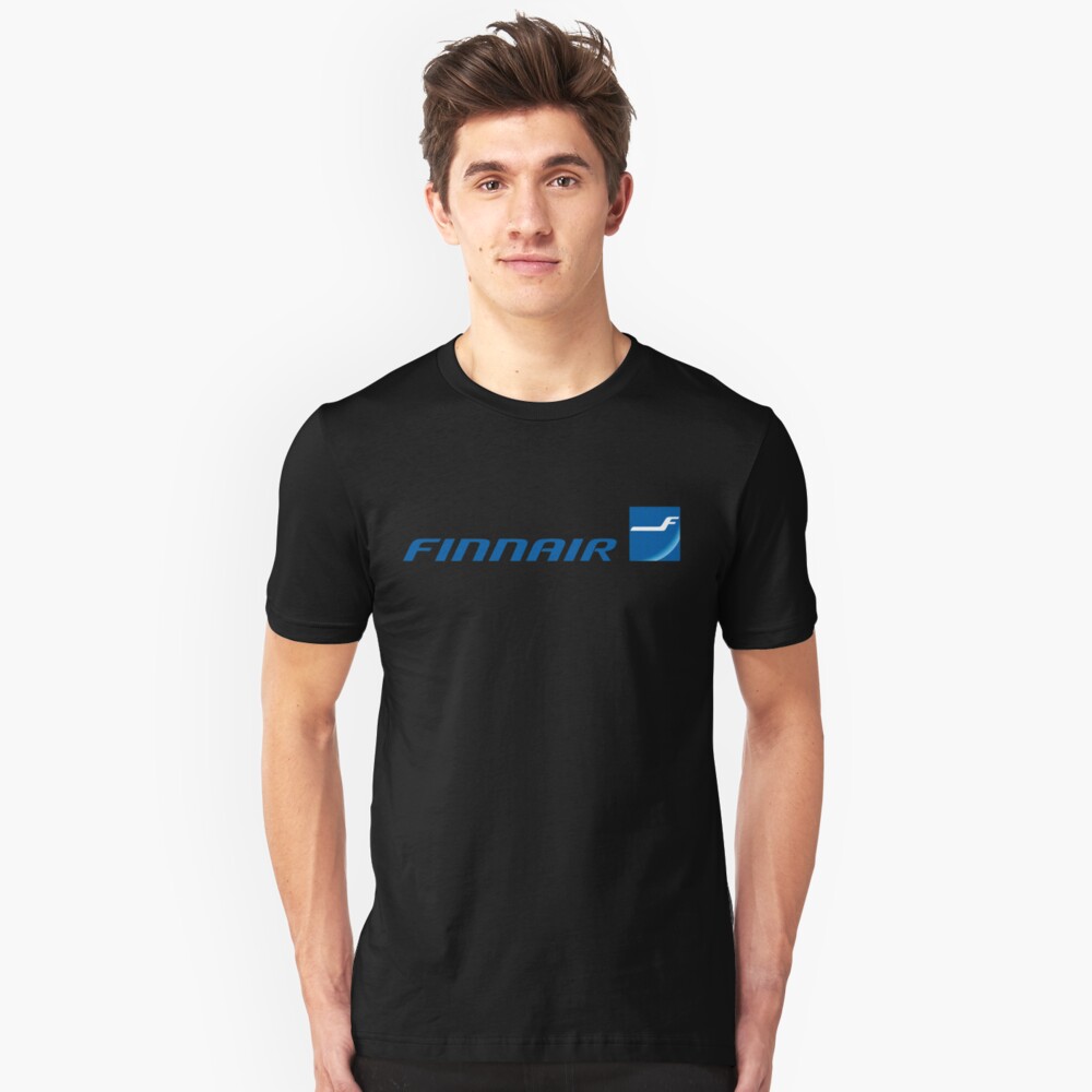 "Finnair Plane Jet Trevel Finland" T-shirt by semarangler | Redbubble
