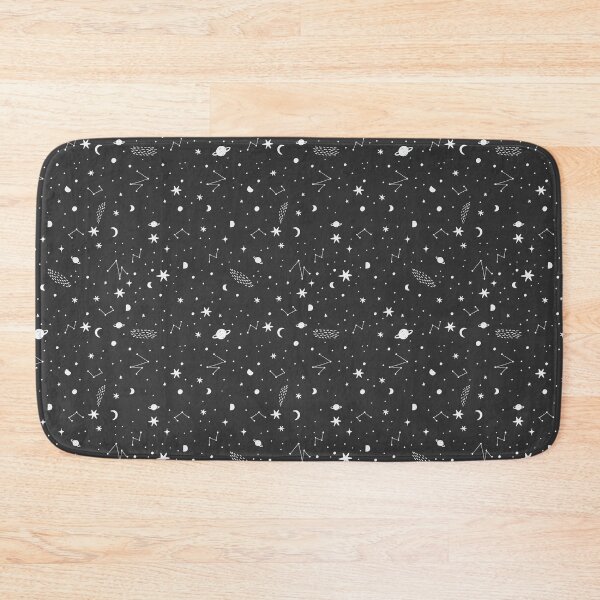 Item preview, Dark Celestial Constellation Star Print designed and sold by stringtheories.