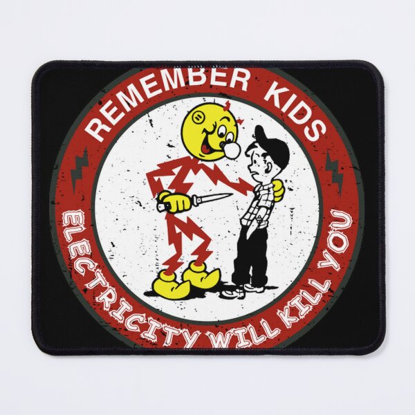 Item preview, Warning-Reddy's-Kilowatts,-Electricity-Will-Kill-You designed and sold by Scurif21.