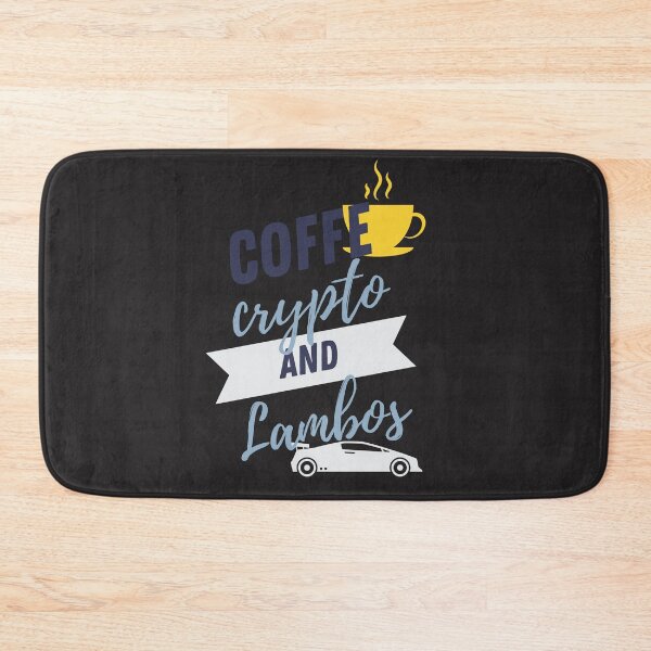 Item preview, Coffee Crypto and Lambos designed and sold by NFTDesignsBLV.