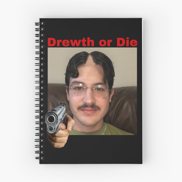 Item preview, drew phillips drewth or die Sticker designed and sold by BrysonRosea.