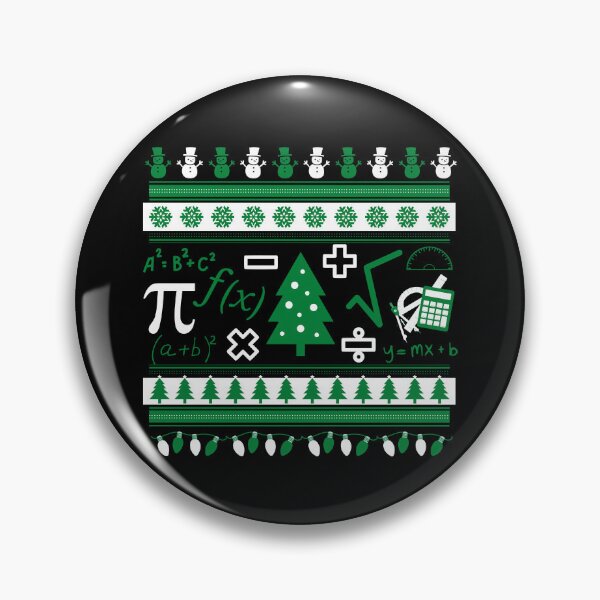 Item preview, Math Christmas Ugly Sweater - Ugly Christmas Sweater Mathematics, Math Holiday Party, Xmas Math, Math Nerd Christmas designed and sold by jadedscientist.