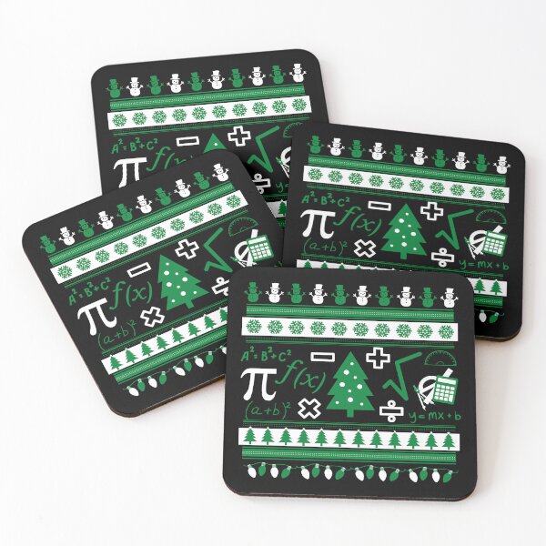 Item preview, Math Christmas Ugly Sweater - Ugly Christmas Sweater Mathematics, Math Holiday Party, Xmas Math, Math Nerd Christmas designed and sold by jadedscientist.