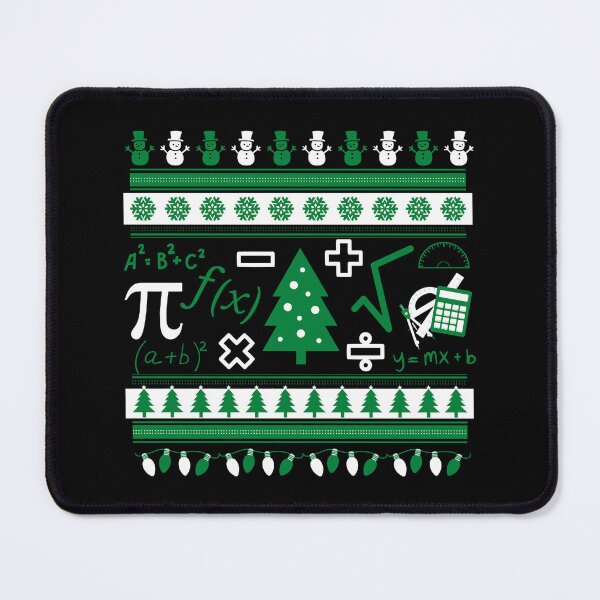 Item preview, Math Christmas Ugly Sweater - Ugly Christmas Sweater Mathematics, Math Holiday Party, Xmas Math, Math Nerd Christmas designed and sold by jadedscientist.