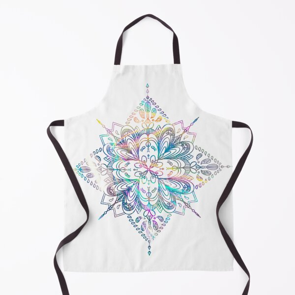 Item preview, mermaid flowery halo magic circle art pattern designed and sold by tenkenryujin.