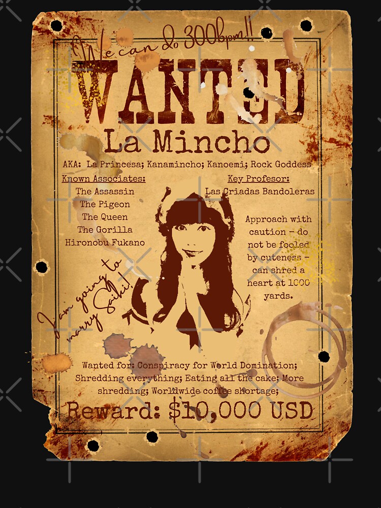 Band Maid - La Mincho Wanted Poster