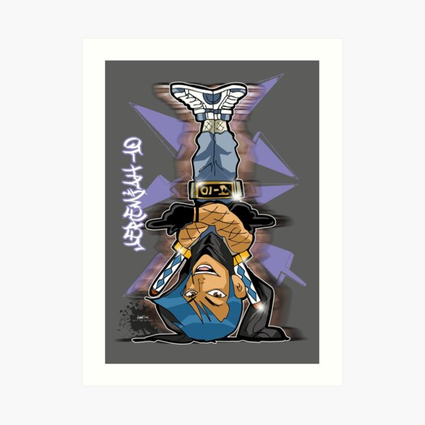 J-10: HEADSPIN Art Print