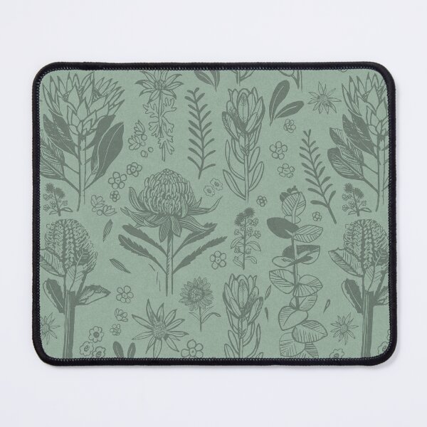 Item preview, Australian Wildflowers Woodcut Style designed and sold by Daniela Glassop.