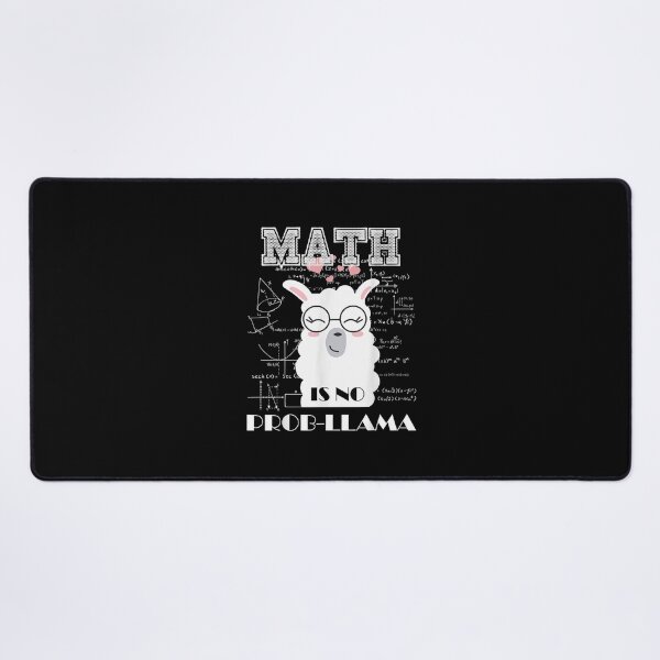 Item preview, Math Is No Prob-llama Back To school Funny Gift T-Shirt designed and sold by BrachKlarissa.