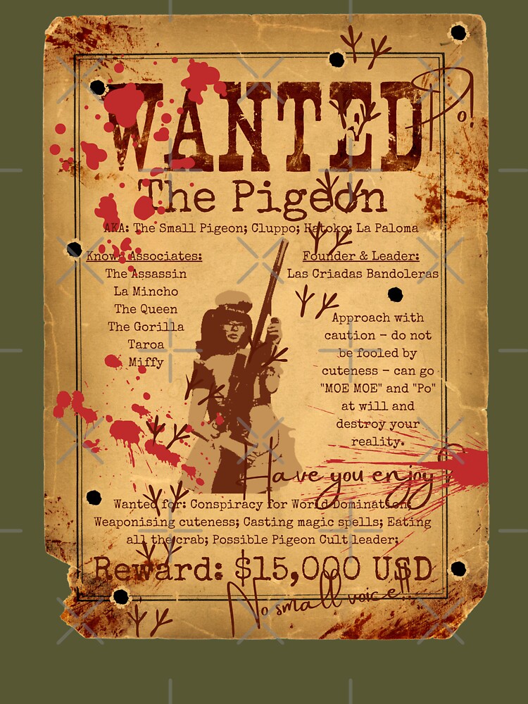 Band Maid - The Pigeon Wanted Poster