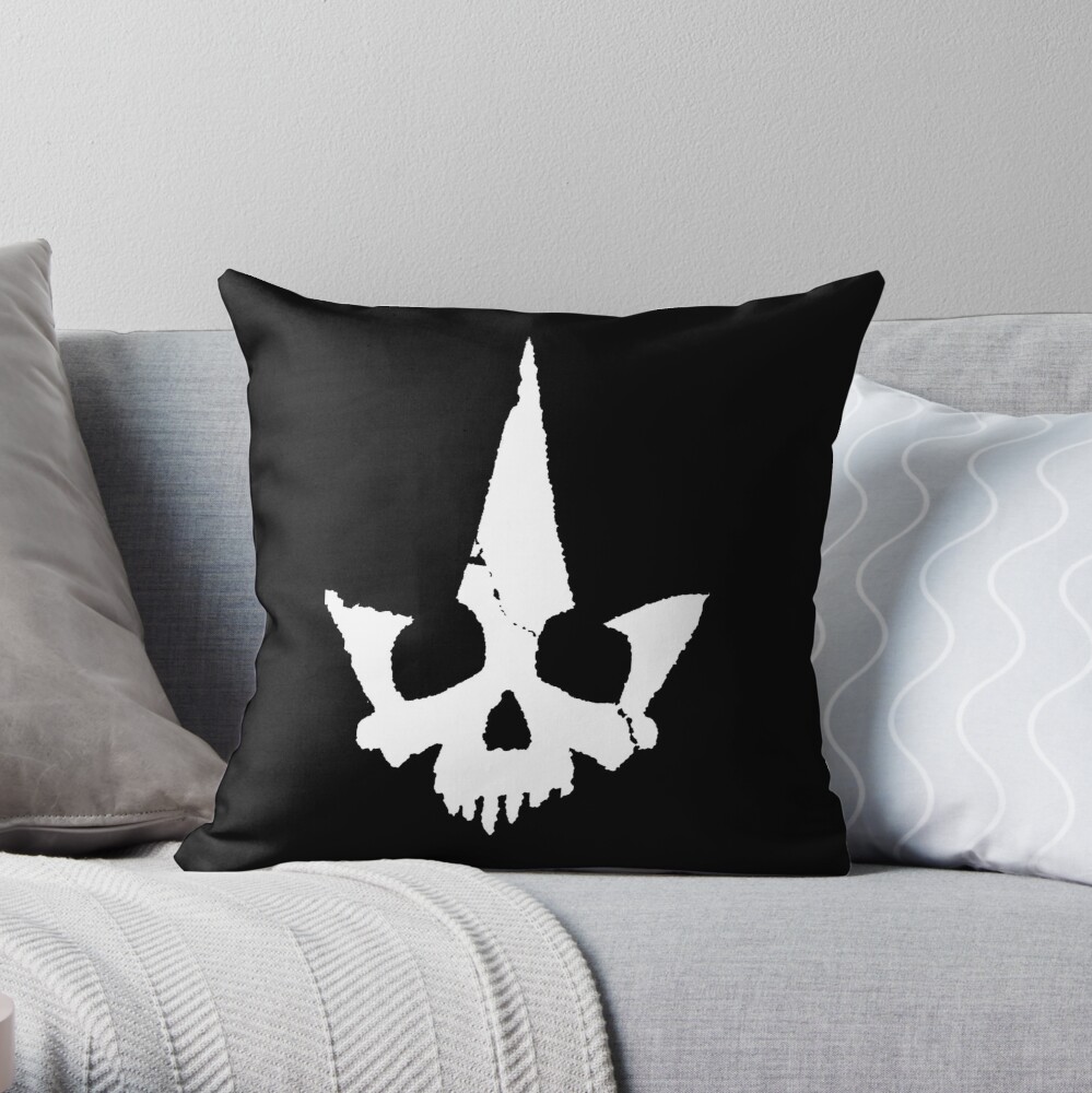 Tyranny Unmasked Logo Throw Pillow