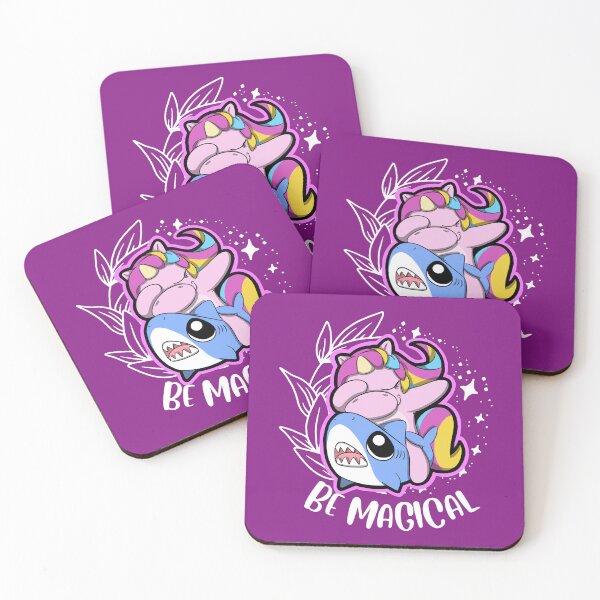 Item preview, Magical Unicorn Riding Shark designed and sold by The magic  Yellow bus.