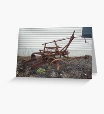 Farming equipment Greeting Card