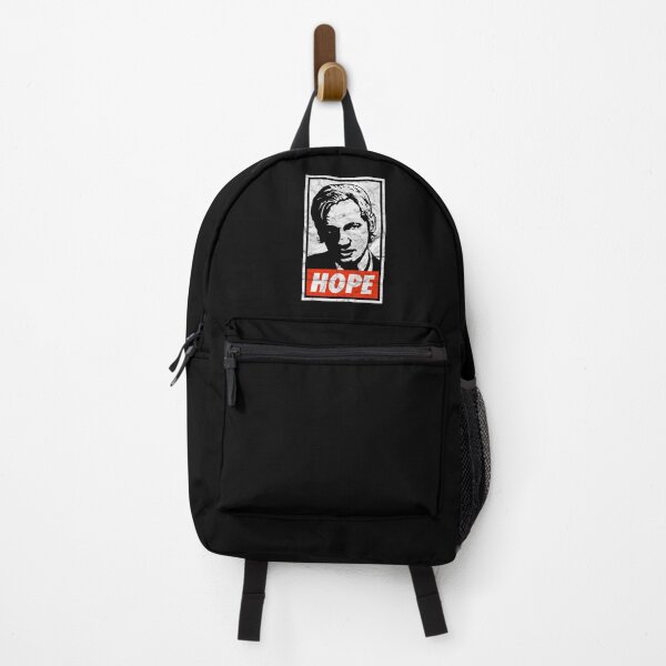 Item preview, Assange Hope (Black Worn Look) designed and sold by politicalamity.