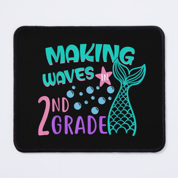 Item preview, Mermaid Making Waves In 2nd Grade Girls Cute Kids Second T-Shirt designed and sold by BornholdGilbert.