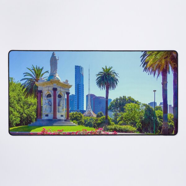 Item preview, View to the Victorian Arts Centre Spire from the Botanical Gardens designed and sold by Steven Jodoin.