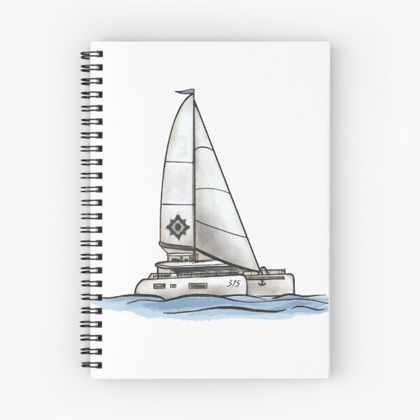 Item preview, Expedition 315 Catamaran Icon designed and sold by Luke Holwerda.