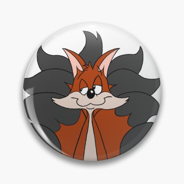 Item preview, Kits-Toony Kitsune Toon Fox Sticker designed and sold by DoodleDoggy.