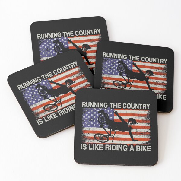 Item preview, Running The Country Is Like Riding A Bike designed and sold by PascalAbt.