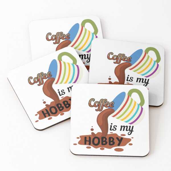 Item preview, Coffee is my Hobby Coffee Cup Caffeine Addict designed and sold by ETVdesign.