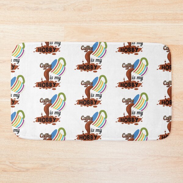 Item preview, Coffee is my Hobby Coffee Cup Caffeine Addict designed and sold by ETVdesign.