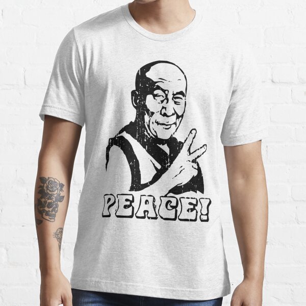 Dalai Lama Peace Sign T-Shirt Essential T-Shirt