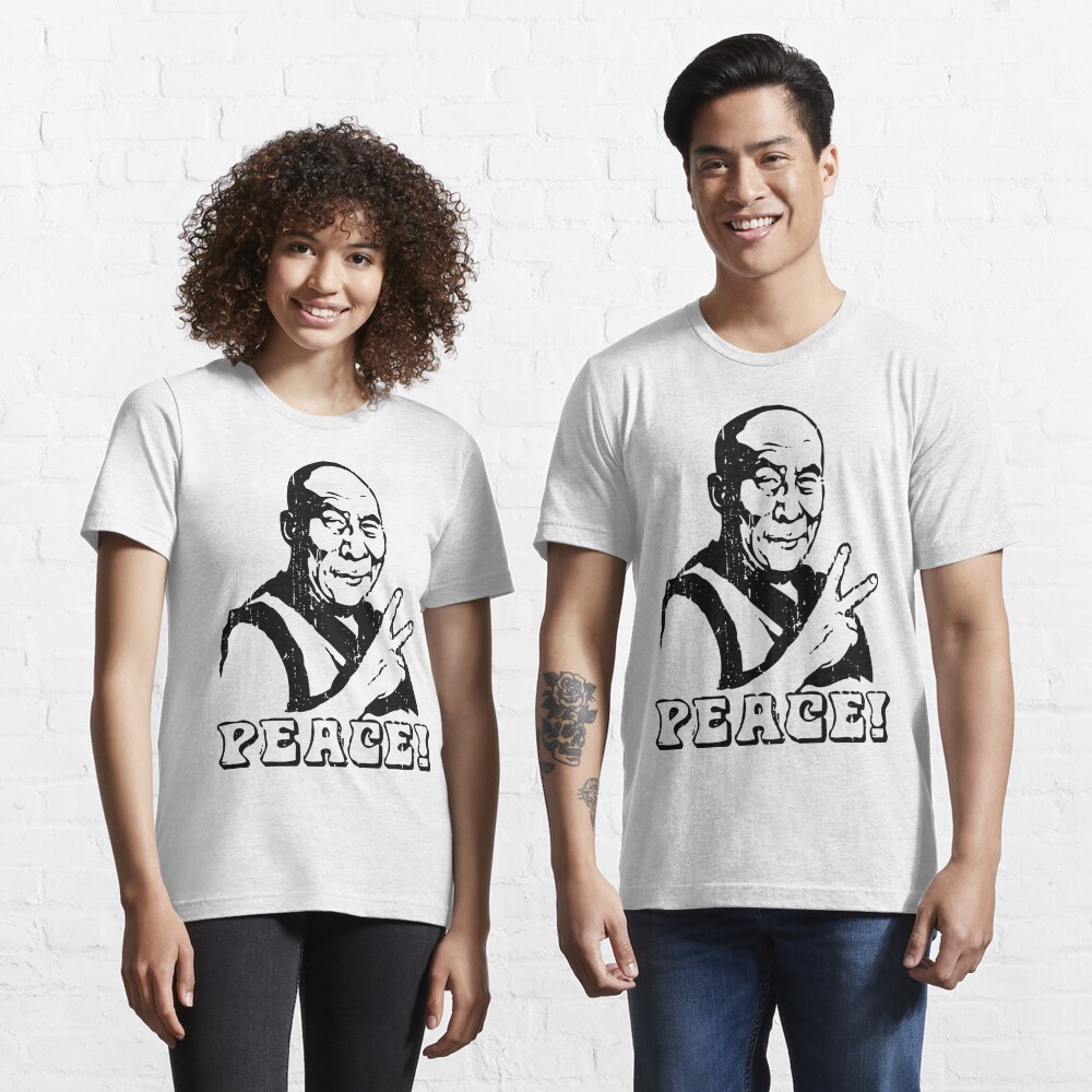 Dalai Lama Peace Sign T-Shirt Essential T-Shirt