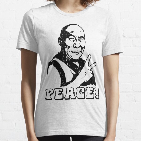 Dalai Lama Peace Sign T-Shirt Essential T-Shirt