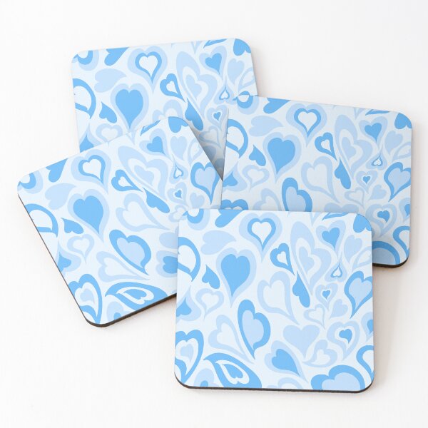 Item preview, Preppy School Supplies, Preppy, Blue, Preppy Blue, Hearts, Aesthetic, Preppy Aesthetic designed and sold by Inspired Life Creative.