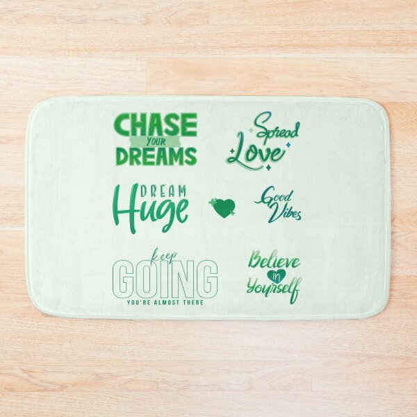 Item preview, Positive Quotes Variety Pack GREEN designed and sold by everything4eva.