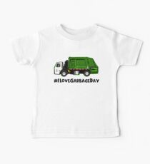 Camiseta para bebés Camión de la basura