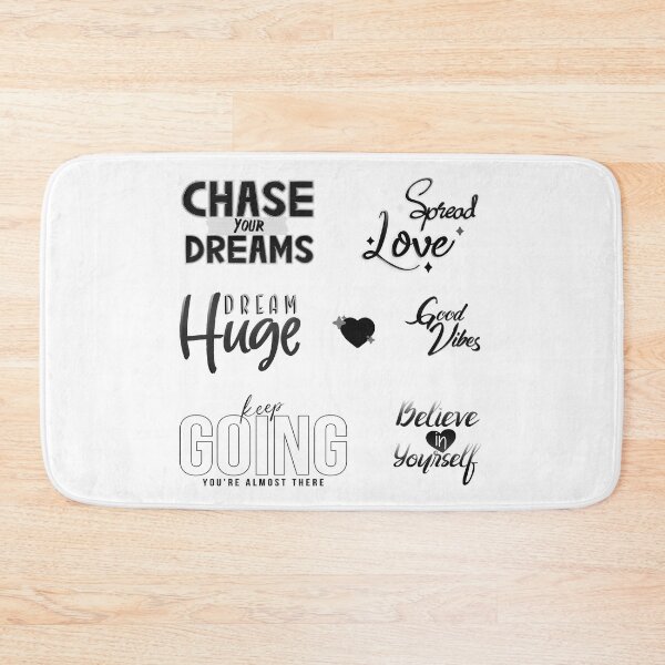 Item preview, Positive Quotes Variety Pack BLACK designed and sold by everything4eva.