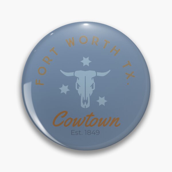 Item preview, Baby Blue Fort Worth Texas Pink  designed and sold by AshTreeCrtvCo.