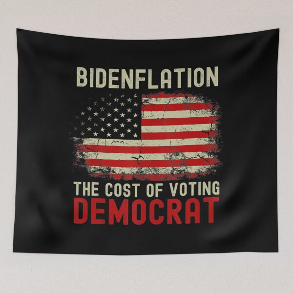 Item preview, Vintage Old Bidenflation The Cost Of Voting Stupid 4th July designed and sold by palestep-father.