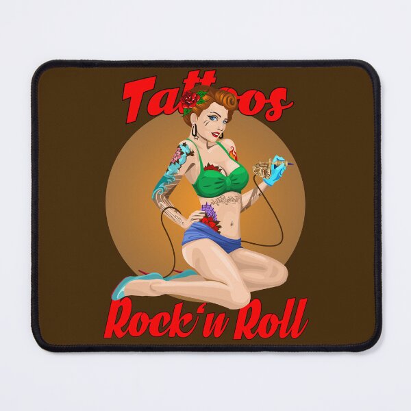 Item preview, Tattoos and Rock and Roll designed and sold by black8elise.