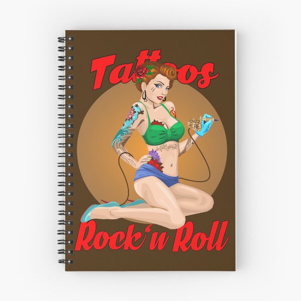 Item preview, Tattoos and Rock and Roll designed and sold by black8elise.
