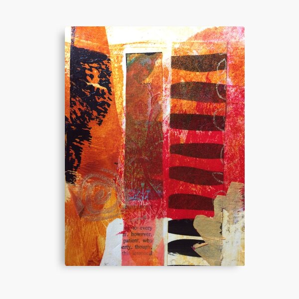 Collage Bits Canvas Print