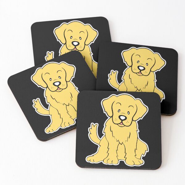 Item preview, Cool And Cute Golden Retriever designed and sold by UnknownArtistt.