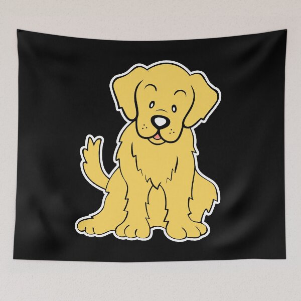 Item preview, Cool And Cute Golden Retriever designed and sold by UnknownArtistt.