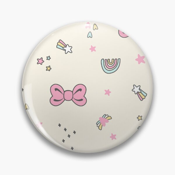 Item preview, Pink bow with rainbow designed and sold by supermamarie.