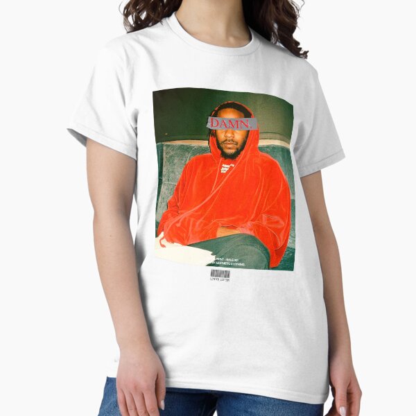 Aperçu de l'œuvre Kendrick Lamar DAMN. T-shirt graphique vintage créée et vendue par bradenboley.